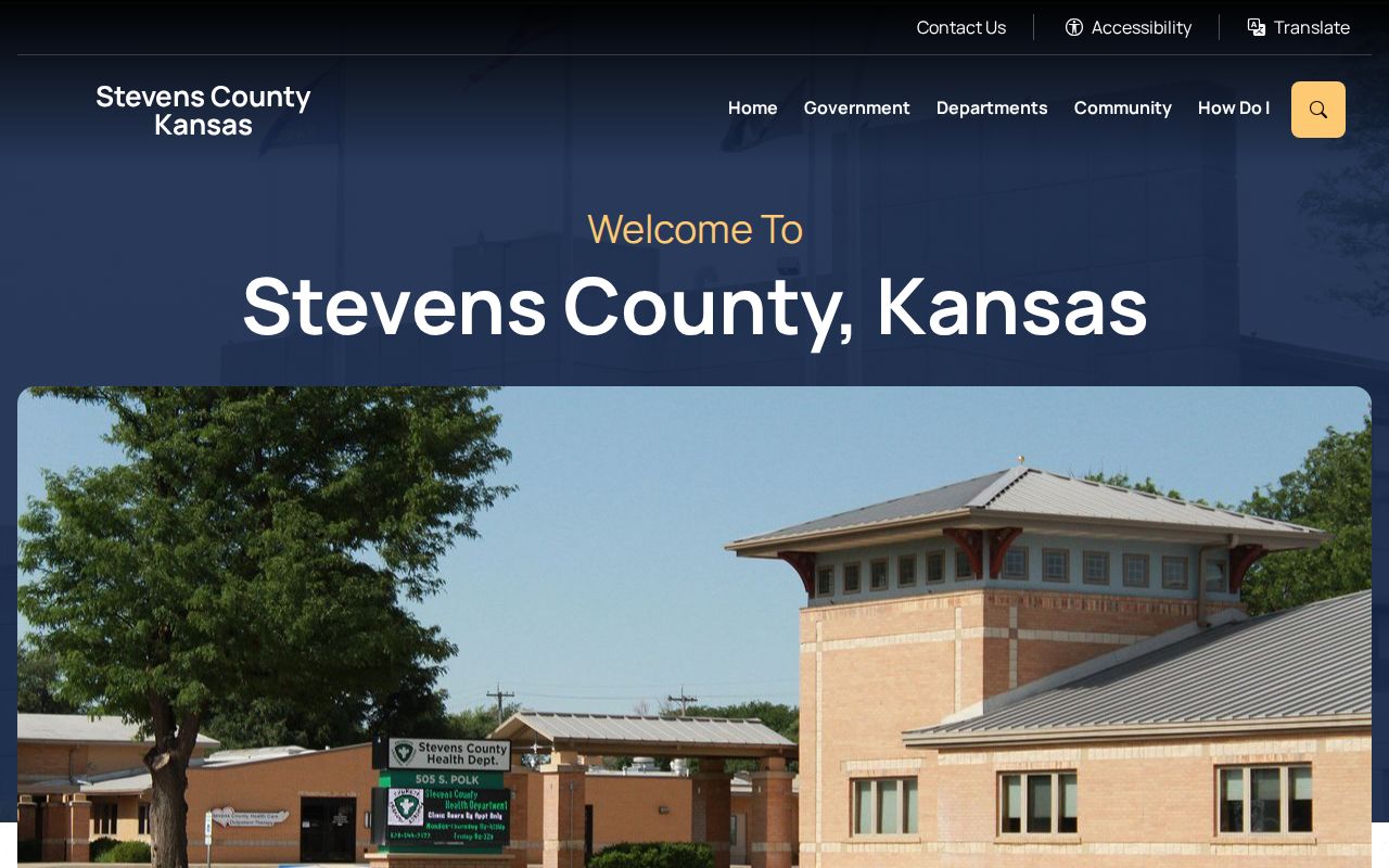 Stevens County court docket official county government entry point